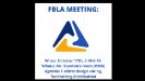 FBLA Meeting